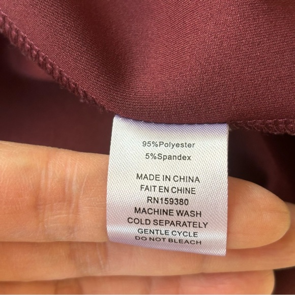 Pull on Suede dress pants NWOT Size 10 - Picture 7 of 9